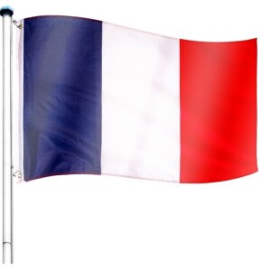 FLAGMASTER® Zászló rúddal Francia FRA 650 cm