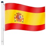 FLAGMASTER® Zászló rúddal Spanyol ESP 650 cm