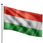 FLAGMASTER® Zászló rúddal Magyar HUN 650 cm