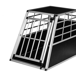 PETSTUFF Kutyaszállító box ALU 65 × 90 × 69 cm L