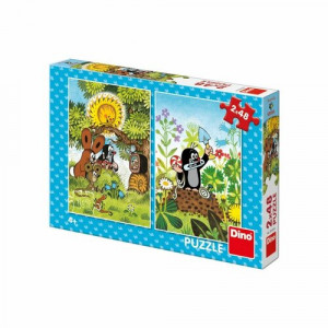 Dino Vakond puzzle , 2x 48 darab